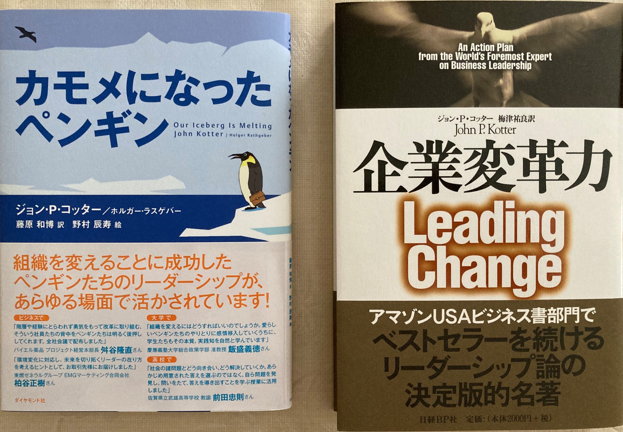 紹介した本書と同じ著者の本格的な専門書を並べて写した写真。