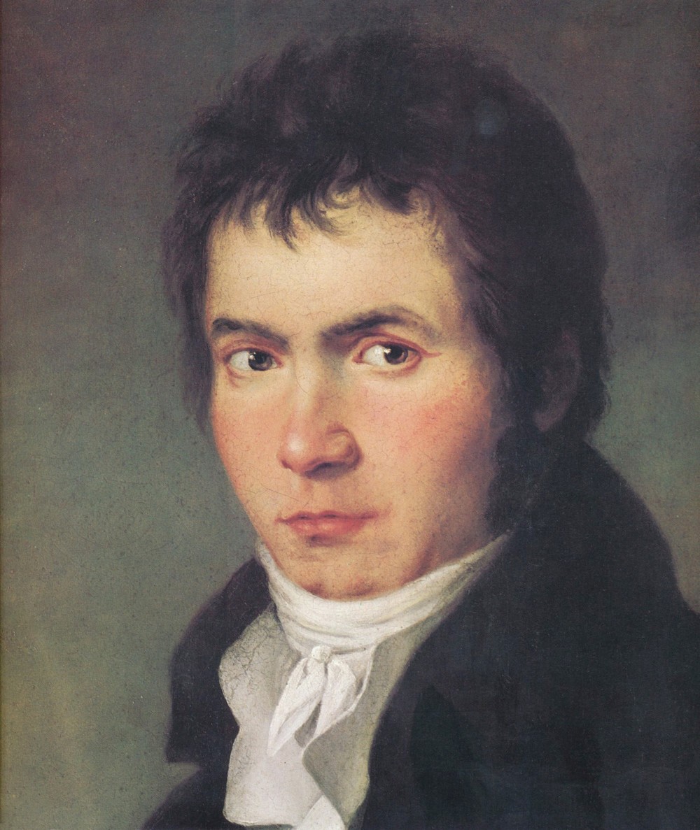 若き日のベートーヴェンの肖像画