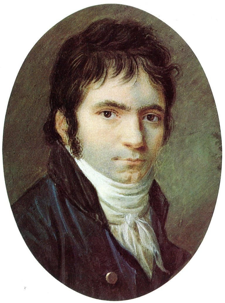 1803年のベートーヴェンの肖像画