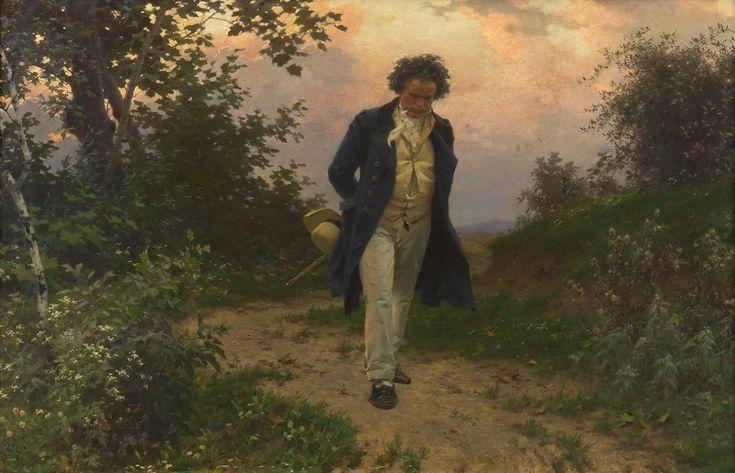 有名な散歩するベートーヴェンの肖像画