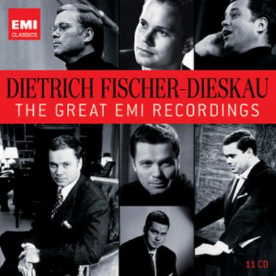 フィッシャー・ディースカウの写真⑤。CDBOXのジャケット写真からの転載。