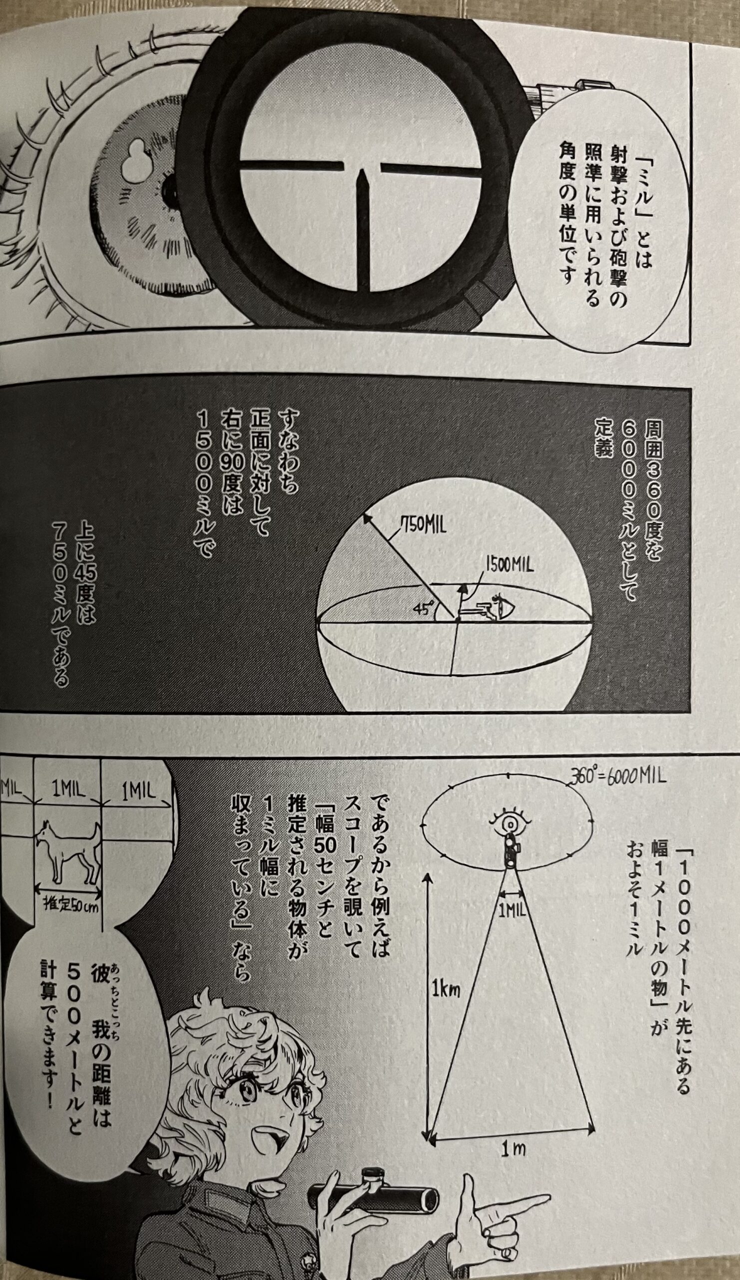 コミック版の1シーン。これがミルの話しで、かなり難し。漫画だと比較的分かりやすい。