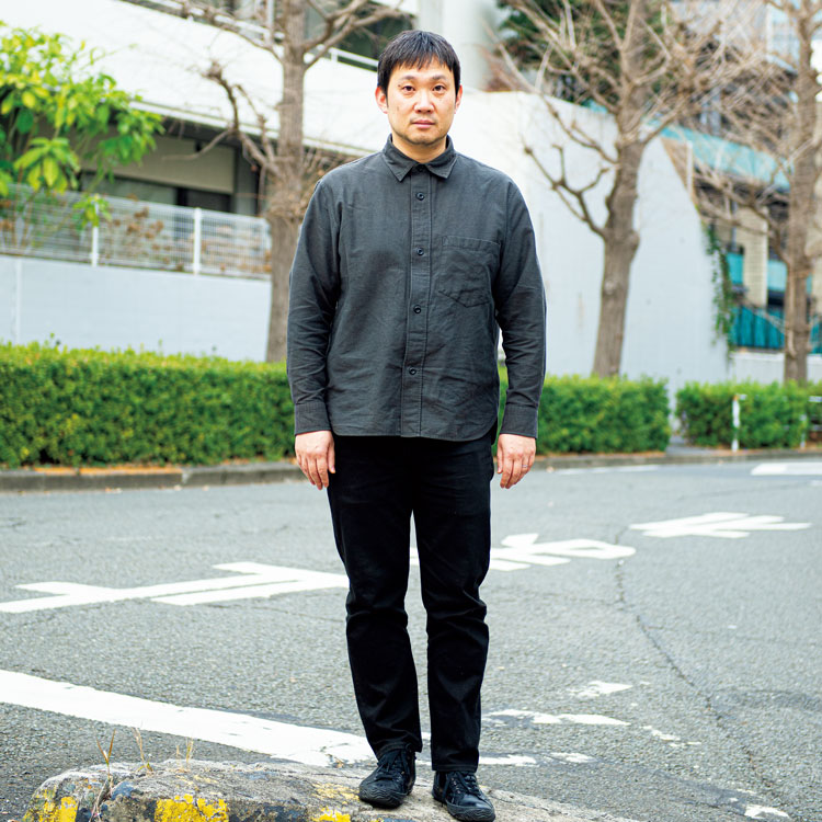 濱口竜介の写真。ネットから転載させてもらった。