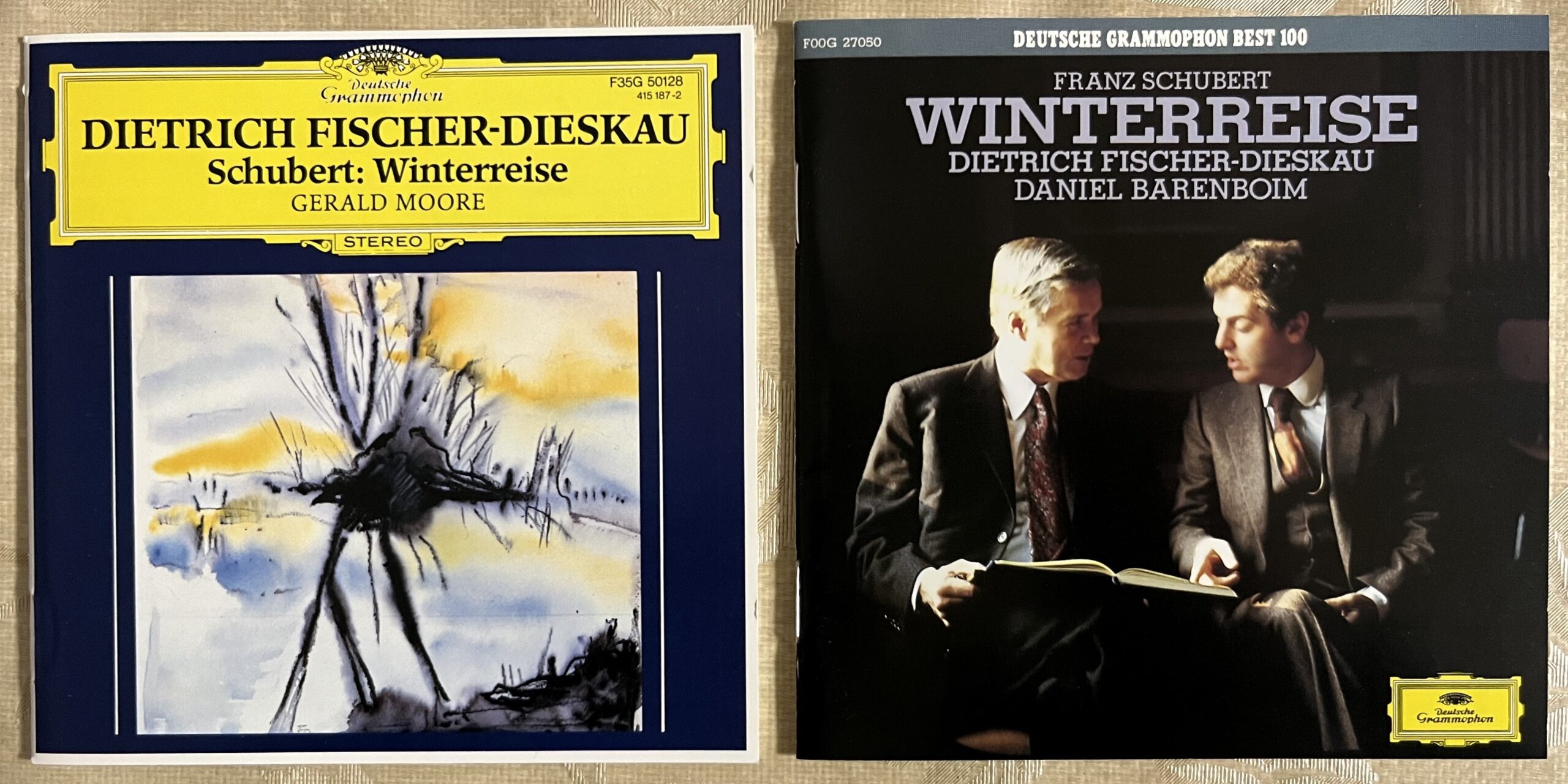 最もお気に入りのドイツグラモフォン盤の２枚のCDの日本語解説書。これがどうしても必要だ。