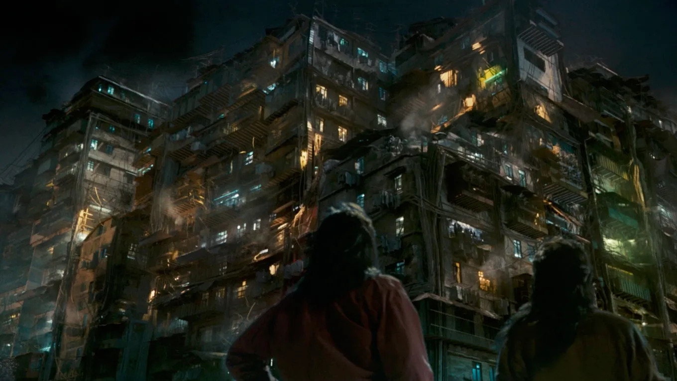 映画で再現された九龍城砦②