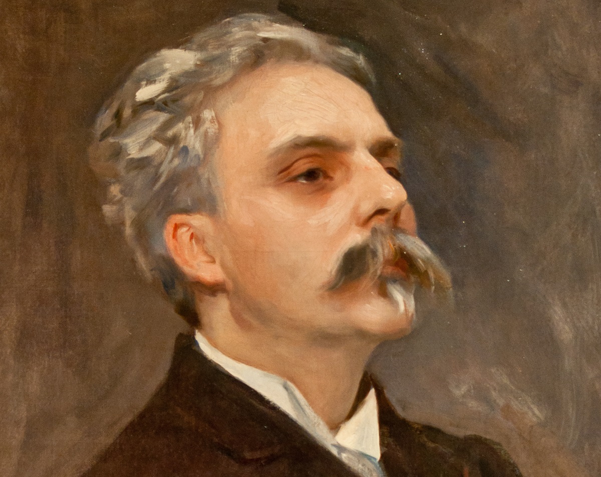 フォーレの有名な肖像画。カラーなのが嬉しい。